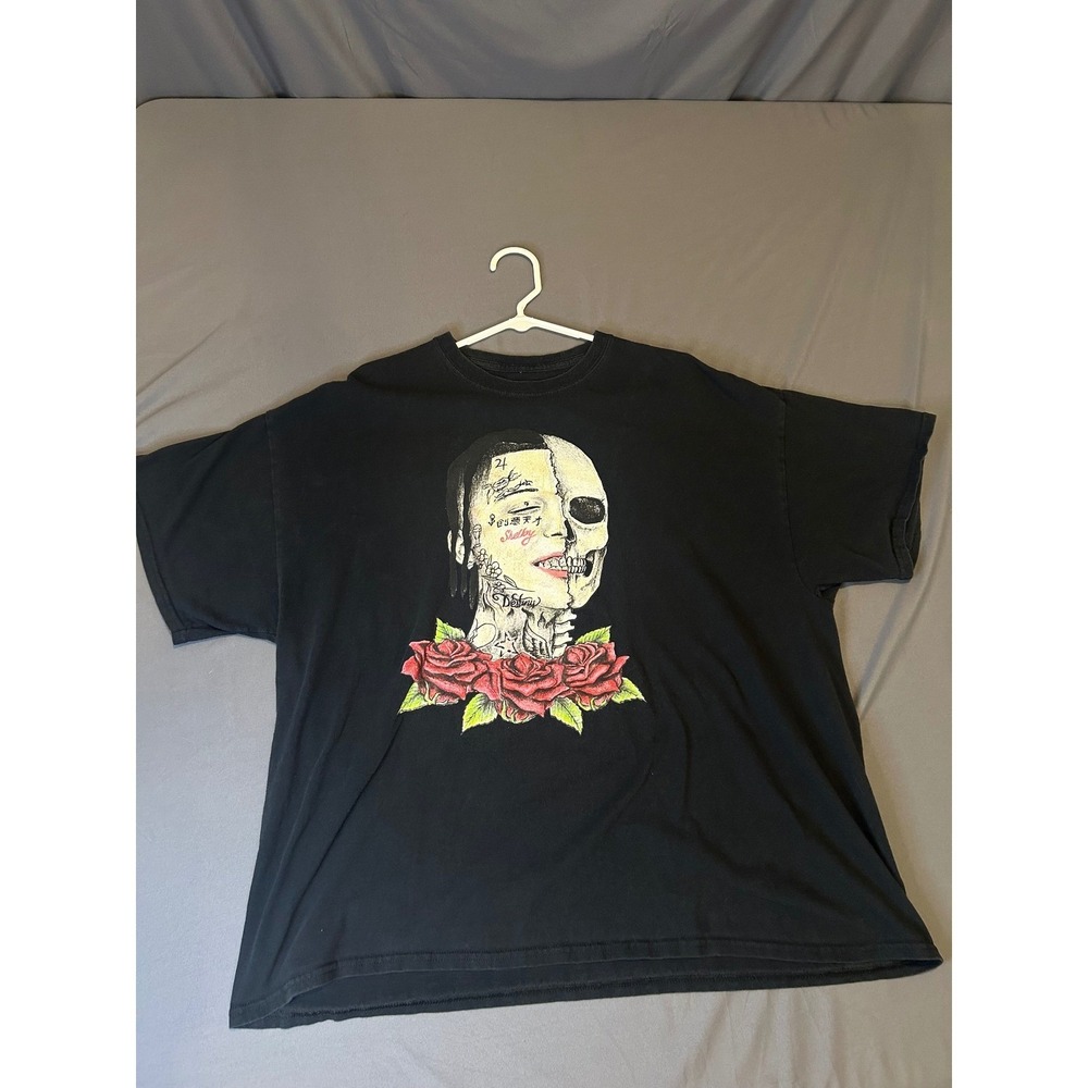 Lil Skies Black Graphic T-Shirt Mens XL